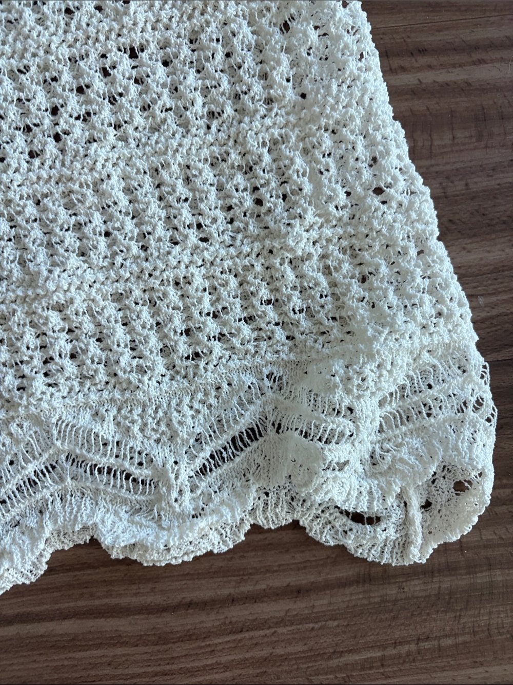 Women’s Cream Crochet Swim Cover-Up Tank Dress H&M - Picture 5 of 5